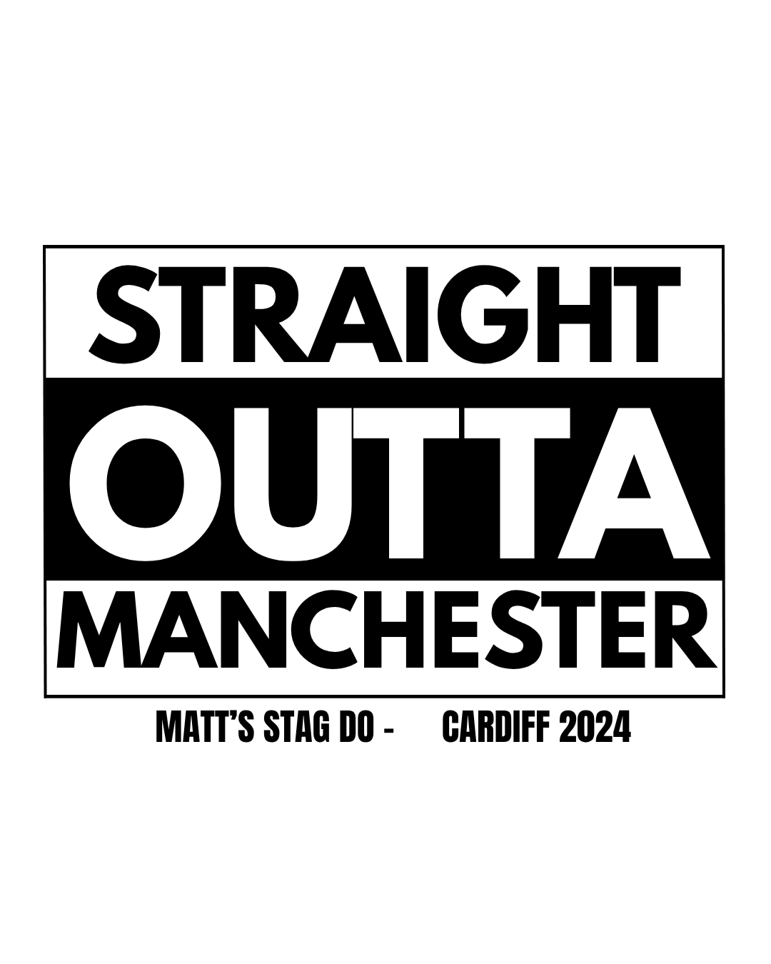 Personalised Stag Do T-Shirt