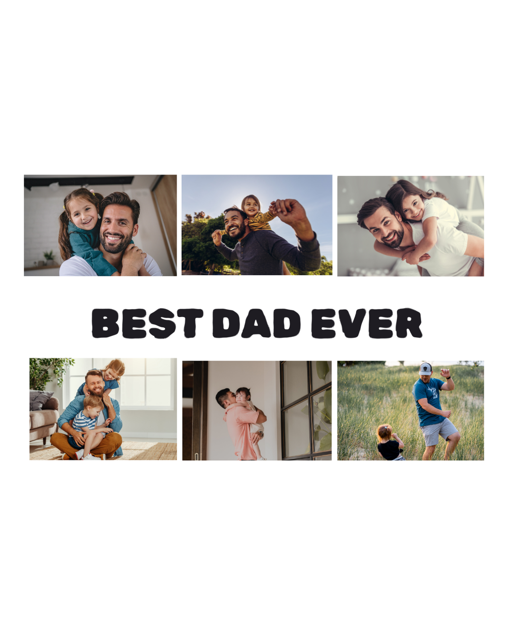 Best Dad Ever - Personalised Photo T-Shirt