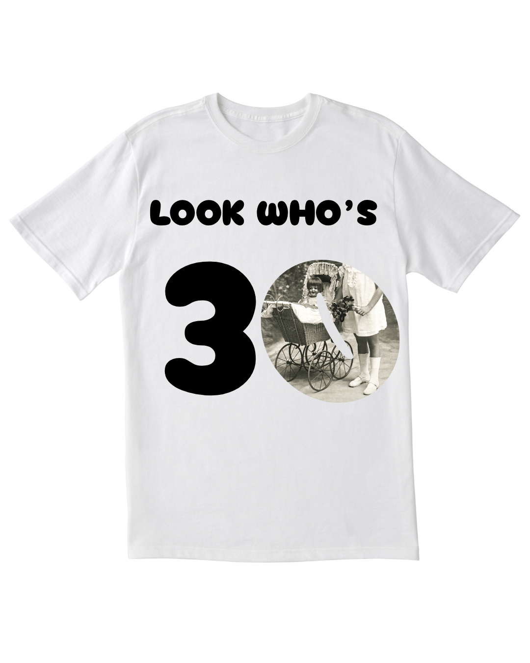 Personalised Birthday Number T-Shirt