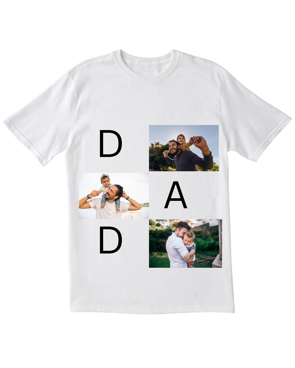 Personalised Dad Photo T-Shirt