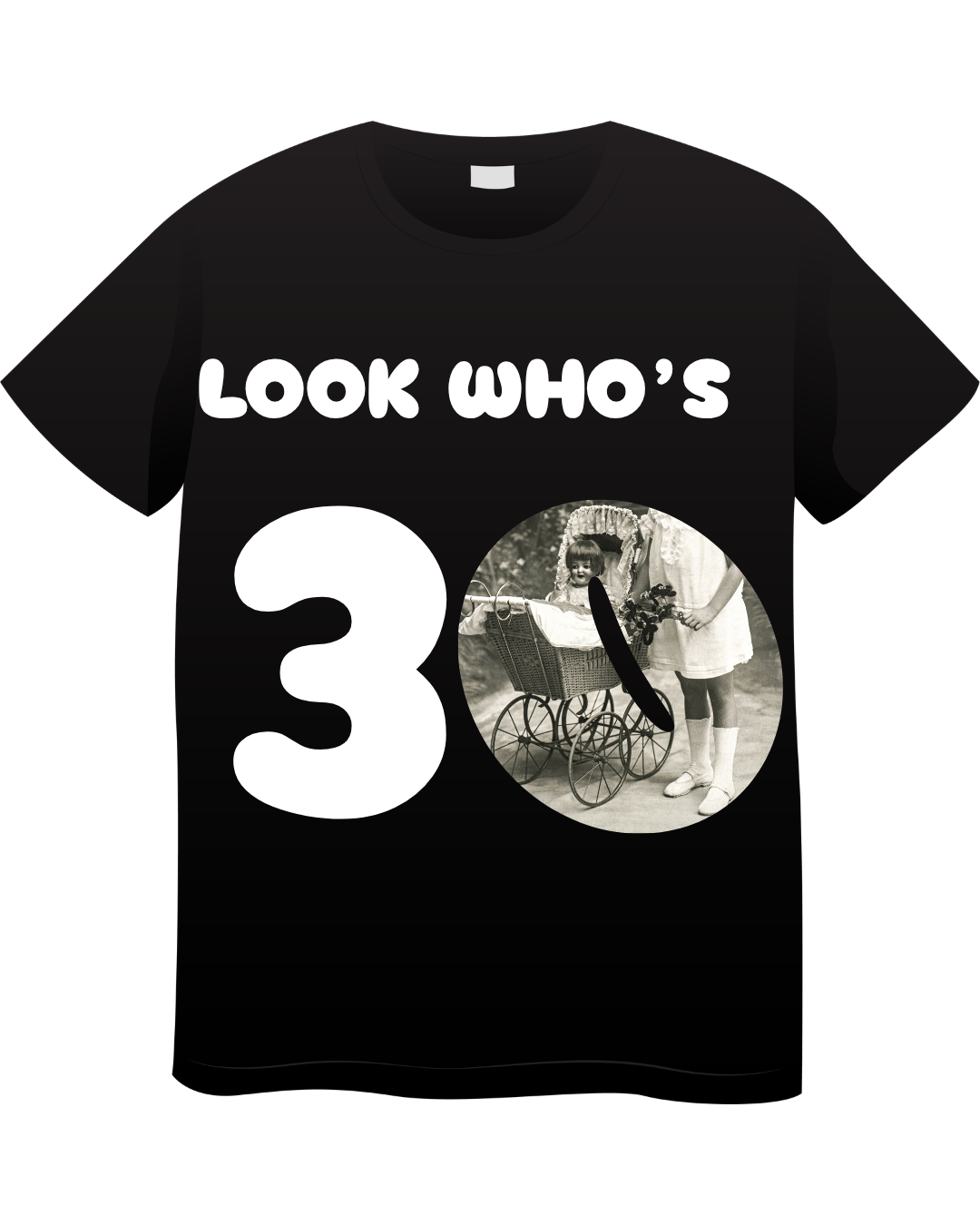 Personalised Birthday Number T-Shirt