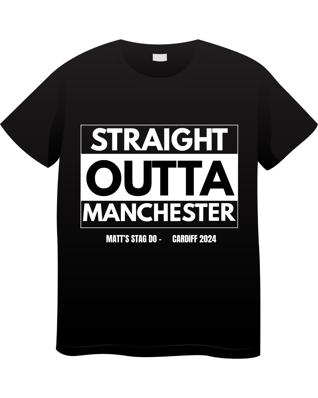 Personalised Stag Do T-Shirt